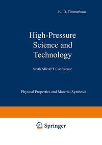 Enlarge image Cover: High-Pressure Science and Technology - Springer