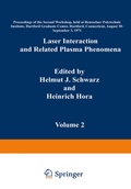 Cover: Laser Interaction and Related Plasma Phenomena - Springer