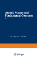 Cover: Atomic Masses and Fundamental Constants 4 - Springer