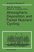 Cover: Atmospheric Deposition and Forest Nutrient Cycling - Springer
