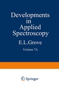 Cover: Developments in Applied Spectroscopy - Springer