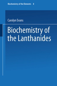 Abbildung von: Biochemistry of the Lanthanides - Springer