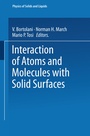 Cover: Interaction of Atoms and Molecules with Solid Surfaces - Springer