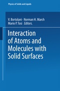 Cover: Interaction of Atoms and Molecules with Solid Surfaces - Springer