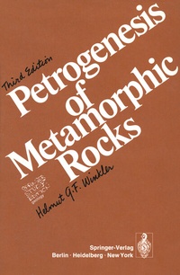 Enlarge image Cover: Petrogenesis of Metamorphic Rocks - Springer