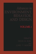 Cover: Advances in Environment, Behavior and Design - Springer