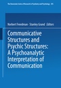 Cover: Communicative Structures and Psychic Structures - Springer