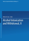 Cover: Alcohol Intoxication and Withdrawal - Springer