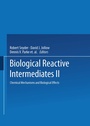 Cover: Biological Reactive Intermediates-II - Springer