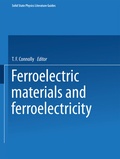 Cover: Ferroelectric Materials and Ferroelectricity - Springer