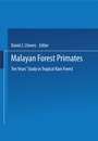 Cover: Malayan Forest Primates - Springer