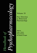 Cover: Handbook of Psychopharmacology - Springer