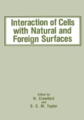 Cover: Interaction of Cells with Natural and Foreign Surfaces - Springer