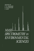 Cover: Mass Spectrometry in Environmental Sciences - Springer