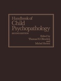 Cover: Handbook of Child Psychopathology - Springer