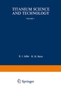 Cover: Titanium Science and Technology - Springer