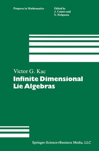 Abbildung von: Infinite Dimensional Lie Algebras - Birkhäuser
