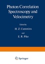 Cover: Photon Correlation Spectroscopy and Velocimetry - Springer