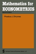 Cover: Mathematics for Econometrics - Springer