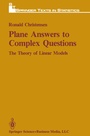 Cover: Plane Answers to Complex Questions - Springer