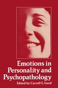 Cover: Emotions in Personality and Psychopathology - Springer