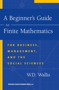 Bild: A Beginner's Guide to Finite Mathematics - Birkh&auml;user