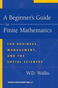 Abbildung von: A Beginner's Guide to Finite Mathematics - Birkhäuser