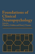 Cover: Foundations of Clinical Neuropsychology - Springer
