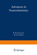 Cover: Advances in Neurochemistry - Springer