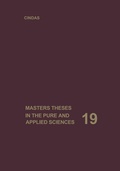 Cover: Masters Theses in the Pure and Applied Sciences - Springer