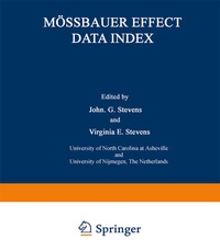 Abbildung von: Mössbauer Effect Data Index - Springer