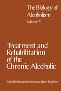 Cover: Treatment and Rehabilitation of the Chronic Alcoholic - Springer