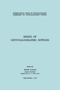 Cover: Index of Crystallographic Supplies - Springer