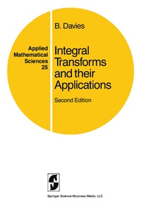 Abbildung von: Integral Transforms and their Applications - Springer