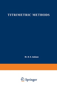 Abbildung von: Titrimetric Methods - Springer