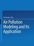 Cover: Air Pollution Modeling and Its Application VII - Springer