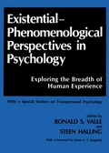 Cover: Existential-Phenomenological Perspectives in Psychology - Springer