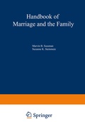 Cover: Handbook of Marriage and the Family - Springer