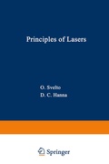 Cover: Principles of Lasers - Springer