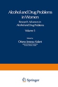 Cover: Alcohol and Drug Problems in Women - Springer