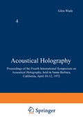 Cover: Acoustical Holography - Springer