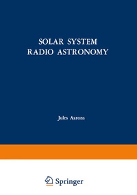 Abbildung von: Solar System Radio Astronomy - Springer