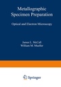 Cover: Metallographic Specimen Preparation - Springer