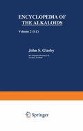 Cover: Encyclopedia of the Alkaloids - Springer