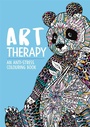 Cover: Art Therapy: An Anti-Stress Colouring and Doodle Book for Adults - LOM Art