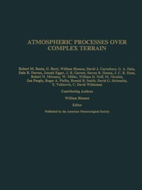 Enlarge image Cover: Atmospheric Processes over Complex Terrain - American Meteorological Society