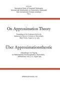 Cover: On approximation theory - Springer
