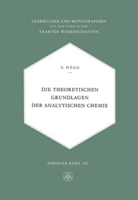 Abbildung von: Die theoretischen Grundlagen der analytischen Chemie - Springer
