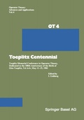 Cover: Toeplitz Centennial - Birkh&auml;user