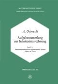 Cover: Aufgabensammlung zur Infinitesimalrechnung - Birkh&auml;user